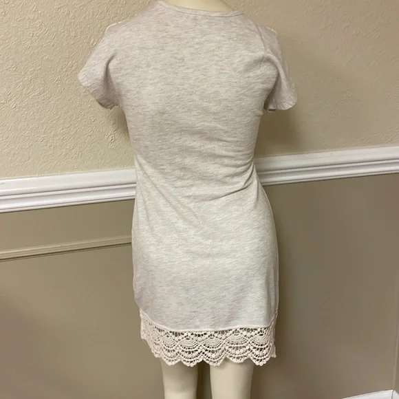 dELiA*s Cream Textured Dress Size Small - Picture 2 of 5